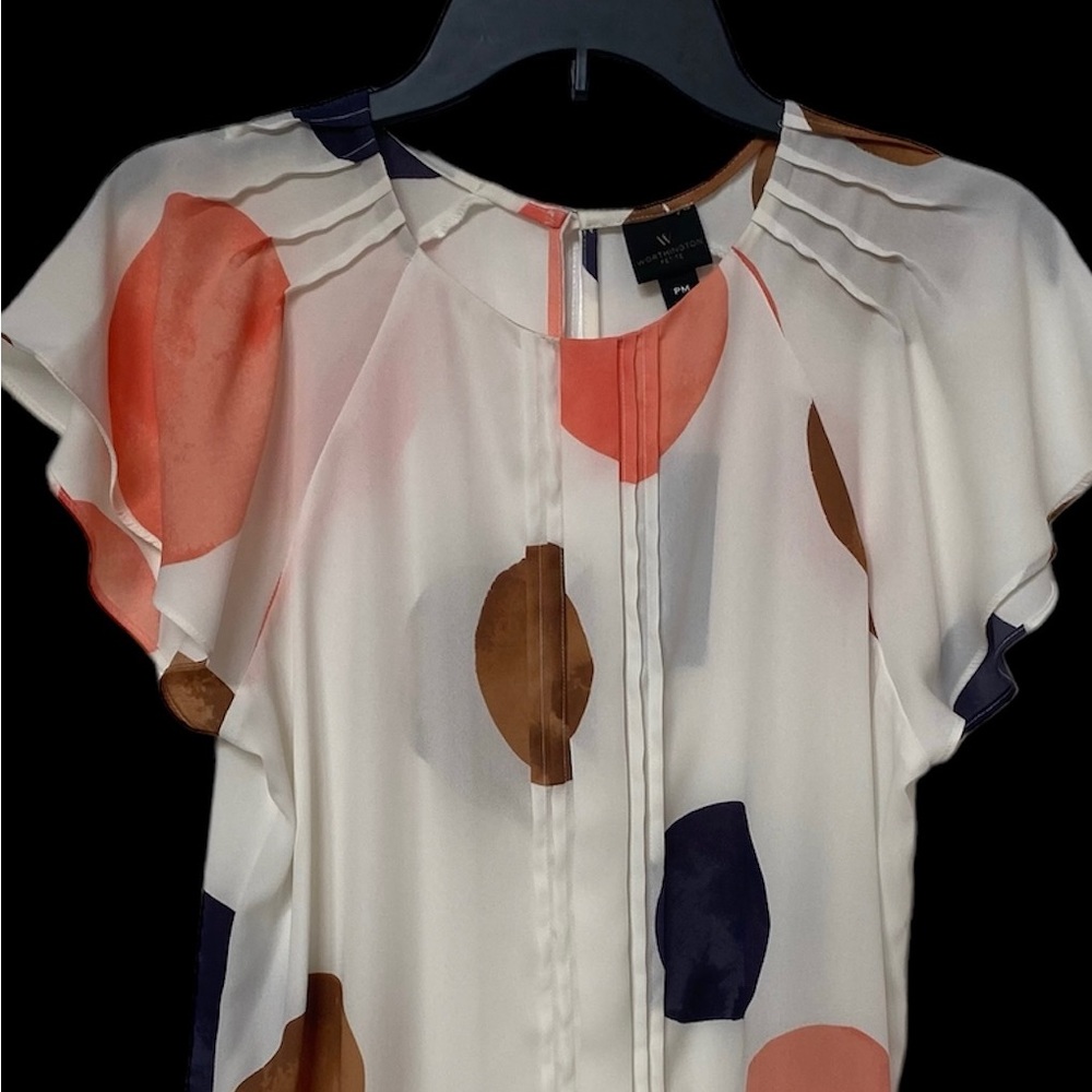 Sheer Polyester Blouse from Worthington Petite